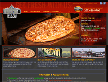 Tablet Screenshot of ajswoodgrillpizza.com